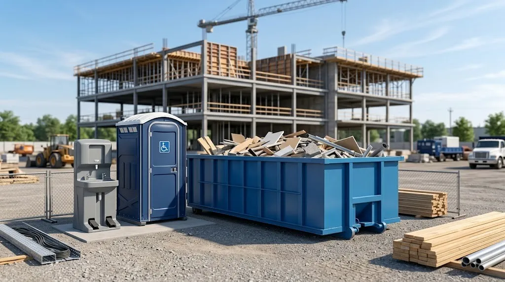 Construction Dumpster Rental in Newton, MA
