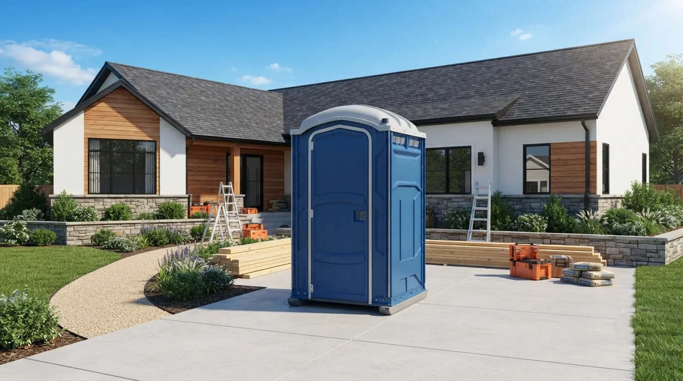 Home Renovation Porta Potty in Newton, MA
