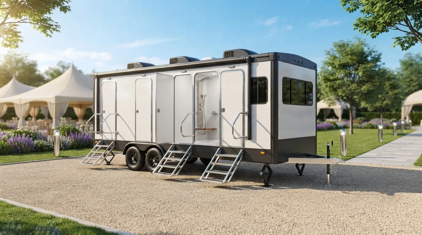 Shower Trailer Rental in Newton, MA